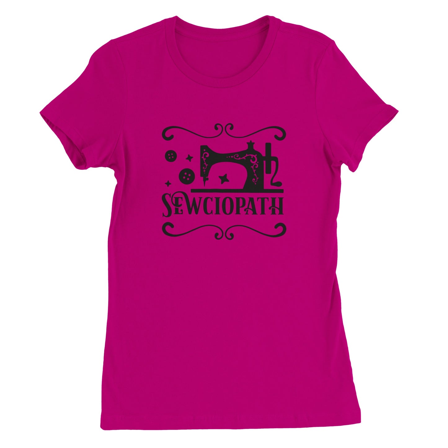 Sewciopath - Premium Women's Crewneck T-shirt
