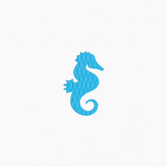Seahorse - Machine Embroidery Design - 4x4 Hoop