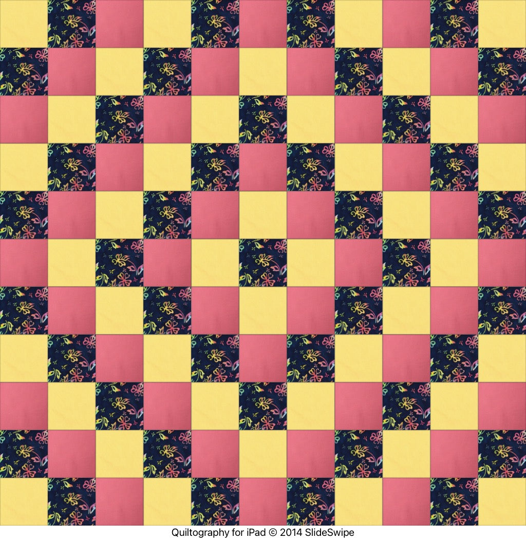 Rag Quilt Pattern 49" x 49" - Around the World Design - FREE DOWNLOAD - Beachside Quilts