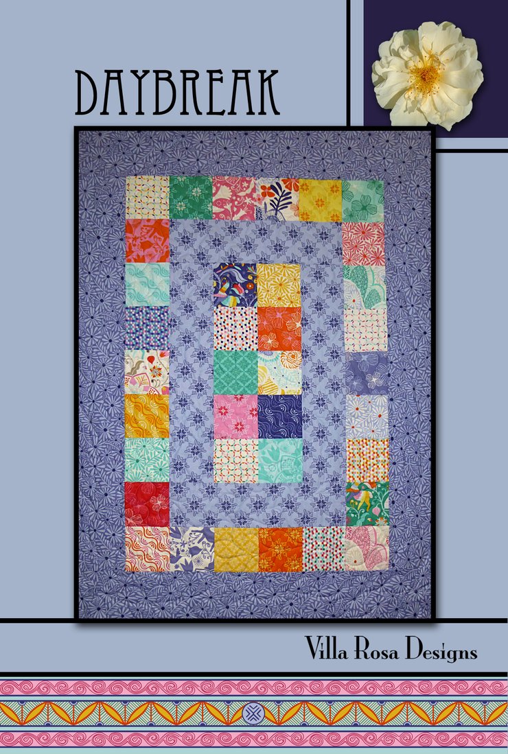 Daybreak Charm Square Quilt Pattern Card - Beachside Quilts