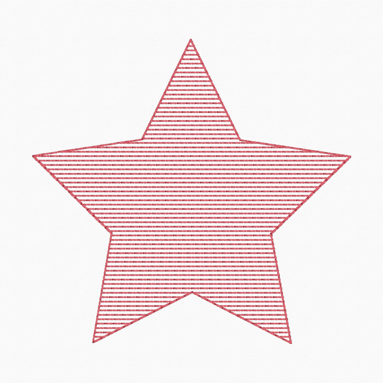 Star - Machine Embroidery Design - 4x4 Hoop - FREE DOWNLOAD - Beachside Quilts