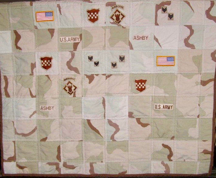 Memory Quilt - Throw Size - 50" x 60" - Custom Order - Beachside Knits N Quilts