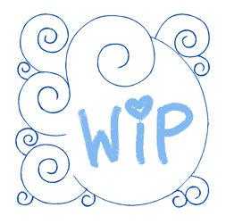 WIP (Work in Progress) Machine Embroidery Design - 5x7 Hoop - Beachside Knits N Quilts
