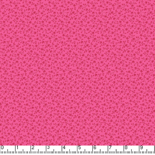 Cotton Fabric Fat Quarter Bundle - Flamingo Pink - Beachside Knits N Quilts