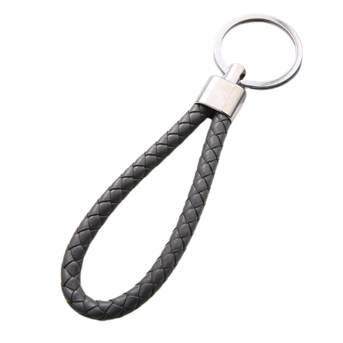 Braided Key Fob - Key Chain - Black